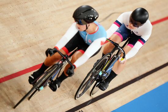 Japan Olympics 2020 Cycling Track Women Sprint Qualifying