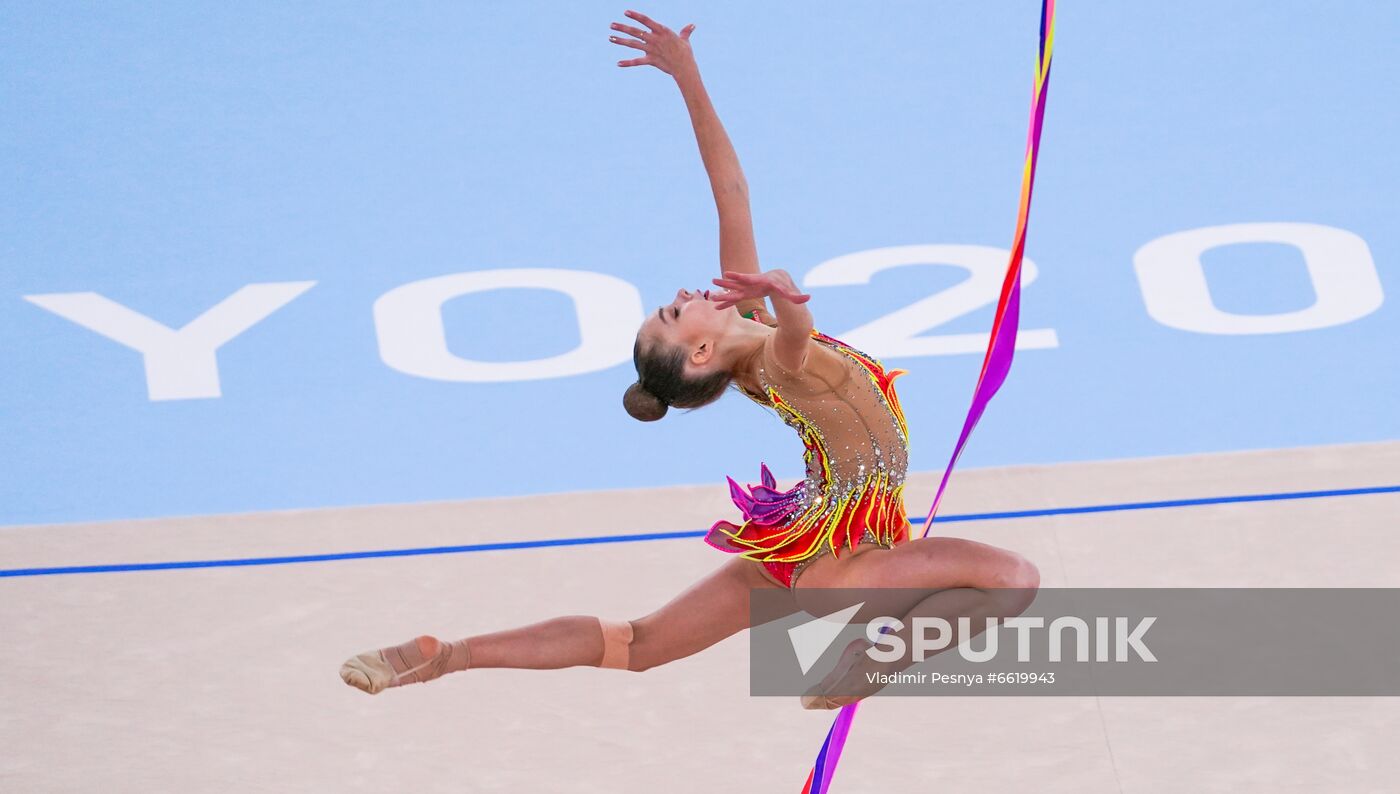 Japan Olympics 2020 Rhythmic Gymnastics Individual All-Around Qualification