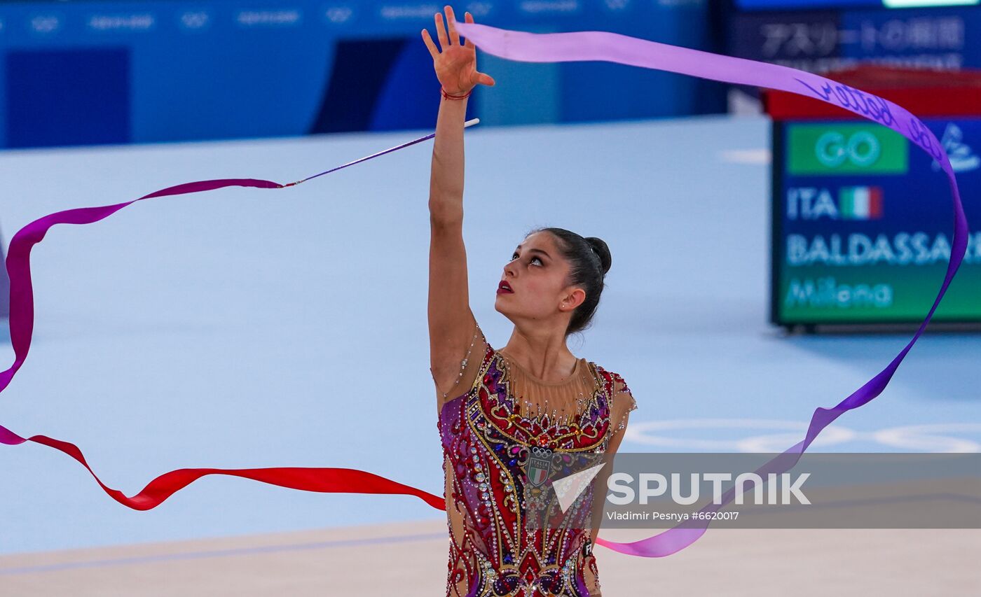 Japan Olympics 2020 Rhythmic Gymnastics Individual All-Around Qualification