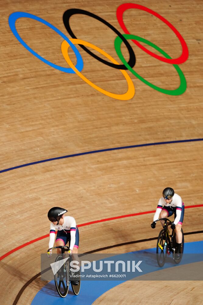 Japan Olympics 2020 Cycling Track Women Sprint Qualifying