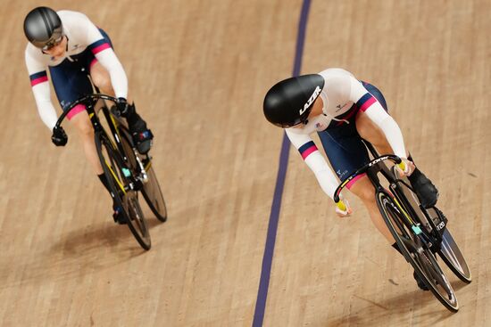 Japan Olympics 2020 Cycling Track Women Sprint Qualifying