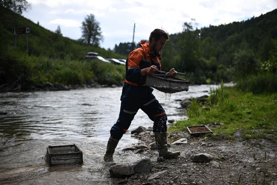 Russia Denosova Primeval Cave