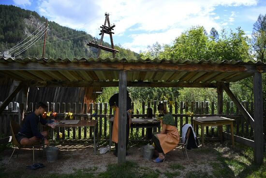 Russia Denosova Primeval Cave