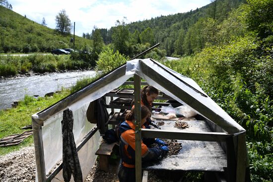 Russia Denosova Primeval Cave