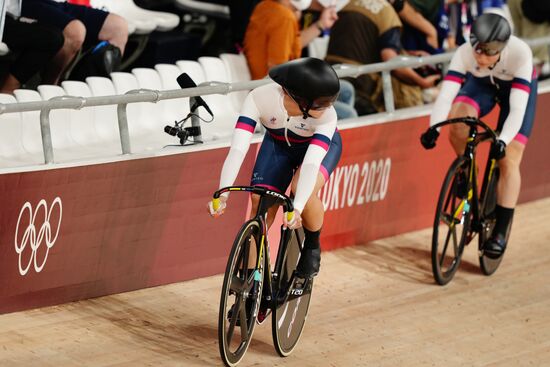Japan Olympics 2020 Cycling Track Women Sprint Qualifying