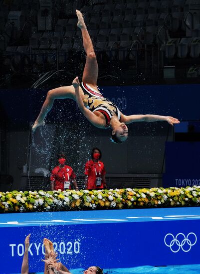 Japan Olympics 2020 Artistic Swimming Team Technical Routine