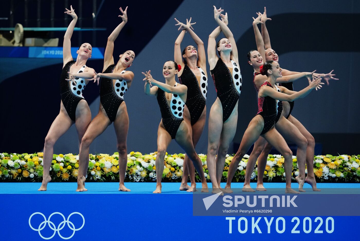 Japan Olympics 2020 Artistic Swimming Team Technical Routine