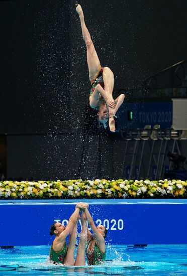 Japan Olympics 2020 Artistic Swimming Team Technical Routine