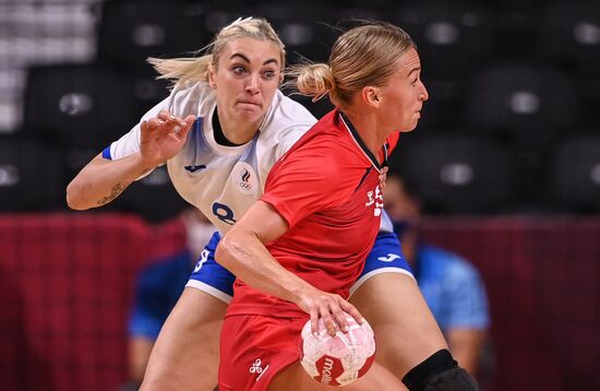 Japan Olympics 2020 Handball Women Norway - ROC