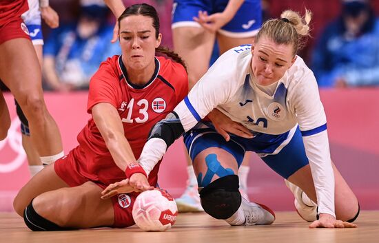 Japan Olympics 2020 Handball Women Norway - ROC