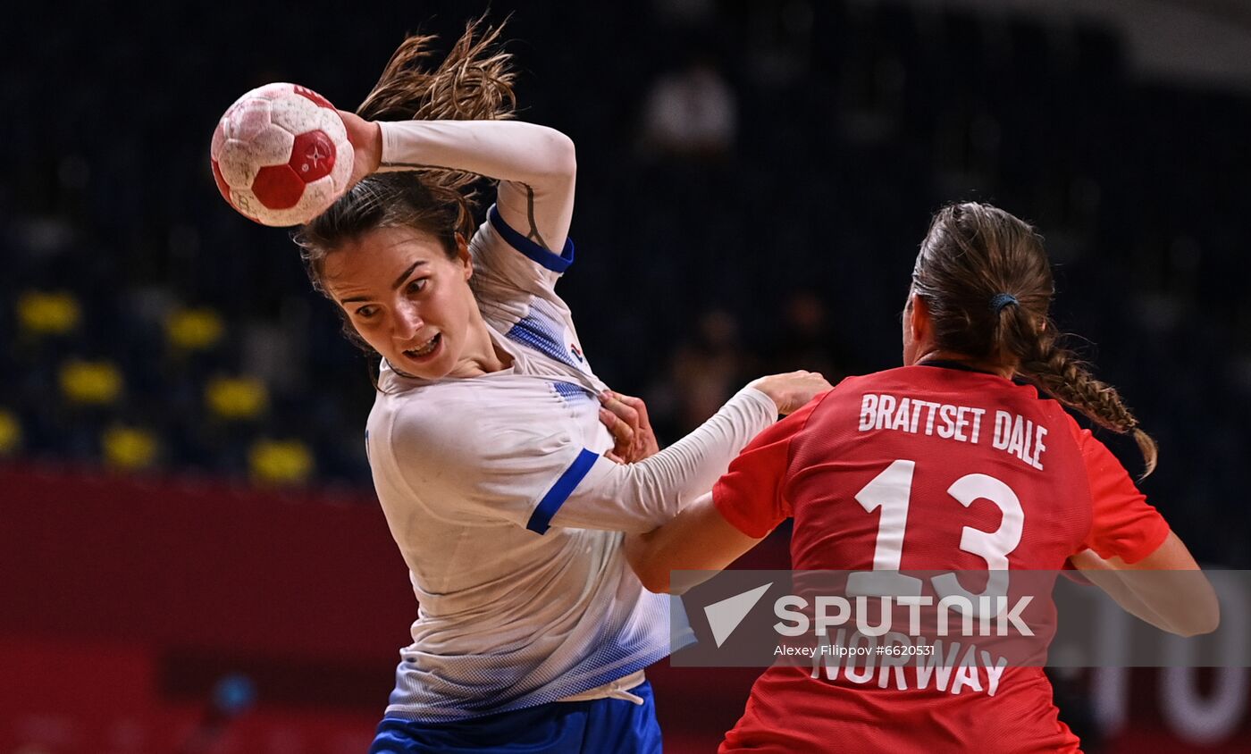 Japan Olympics 2020 Handball Women Norway - ROC