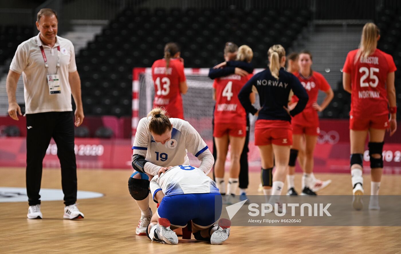 Japan Olympics 2020 Handball Women Norway - ROC