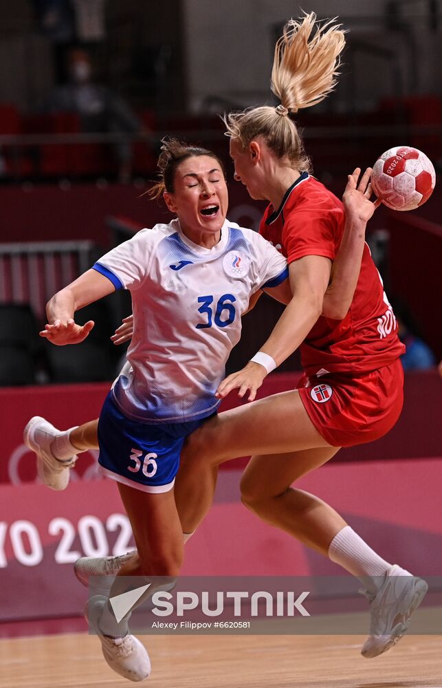 Japan Olympics 2020 Handball Women Norway - ROC