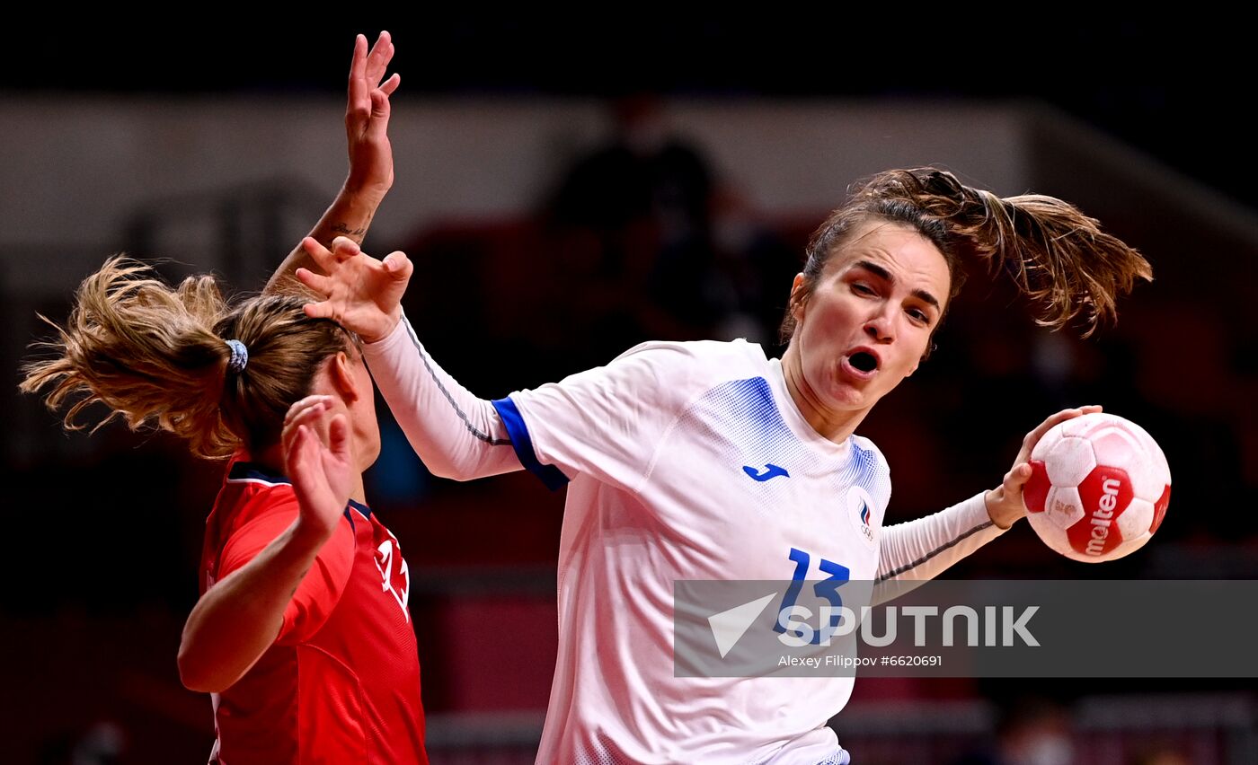 Japan Olympics 2020 Handball Women Norway - ROC