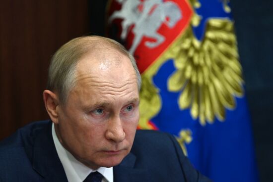 Russia Putin Ural and Volga Federal Districts