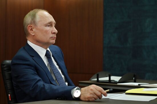 Russia Putin Ural and Volga Federal Districts