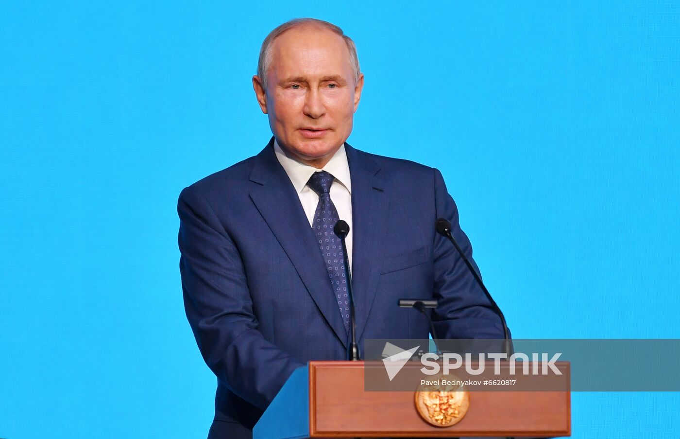 Russia Putin Ural and Volga Federal Districts