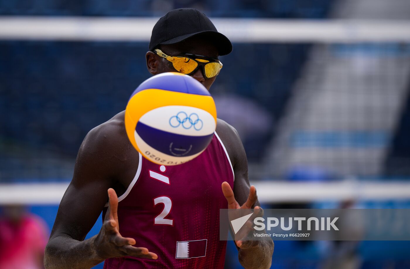 Japan Olympics 2020 Beach Volleyball Men Plavins/Tocs - Cherif/Ahmed