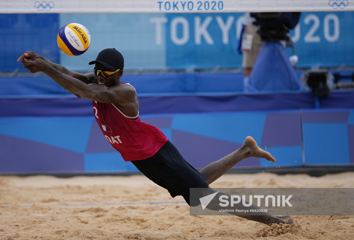 Japan Olympics 2020 Beach Volleyball Men Plavins/Tocs - Cherif/Ahmed