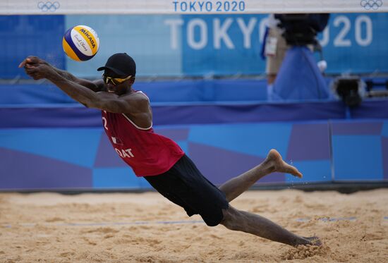 Japan Olympics 2020 Beach Volleyball Men Plavins/Tocs - Cherif/Ahmed
