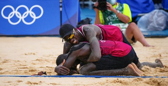 Japan Olympics 2020 Beach Volleyball Men Plavins/Tocs - Cherif/Ahmed