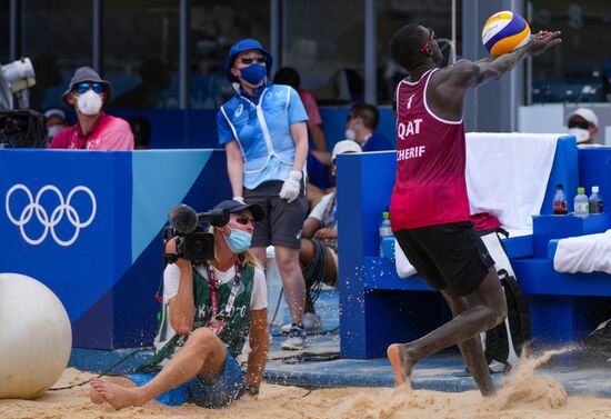 Japan Olympics 2020 Beach Volleyball Men Plavins/Tocs - Cherif/Ahmed