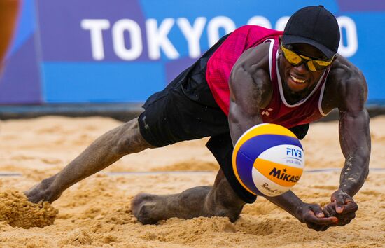 Japan Olympics 2020 Beach Volleyball Men Plavins/Tocs - Cherif/Ahmed