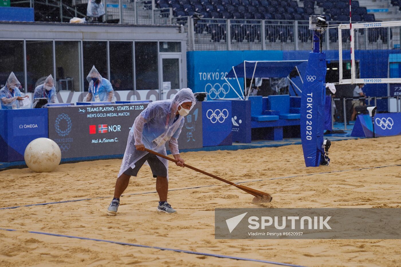 Japan Olympics 2020 Beach Volleyball Men Mol/Sorum - Krasilnikov/Stoyanovskiy