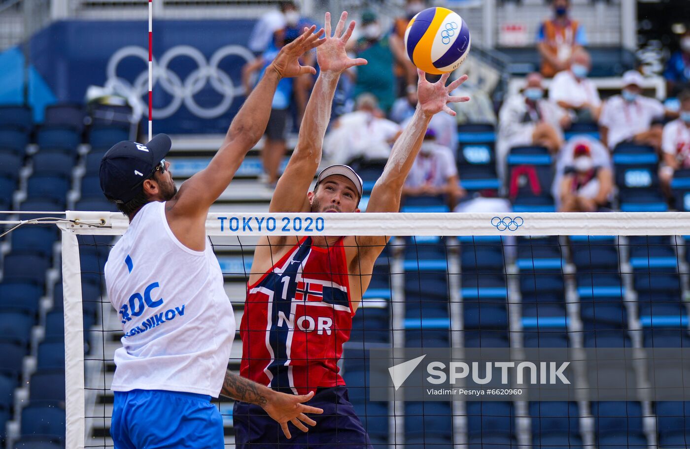 Japan Olympics 2020 Beach Volleyball Men Mol/Sorum - Krasilnikov/Stoyanovskiy