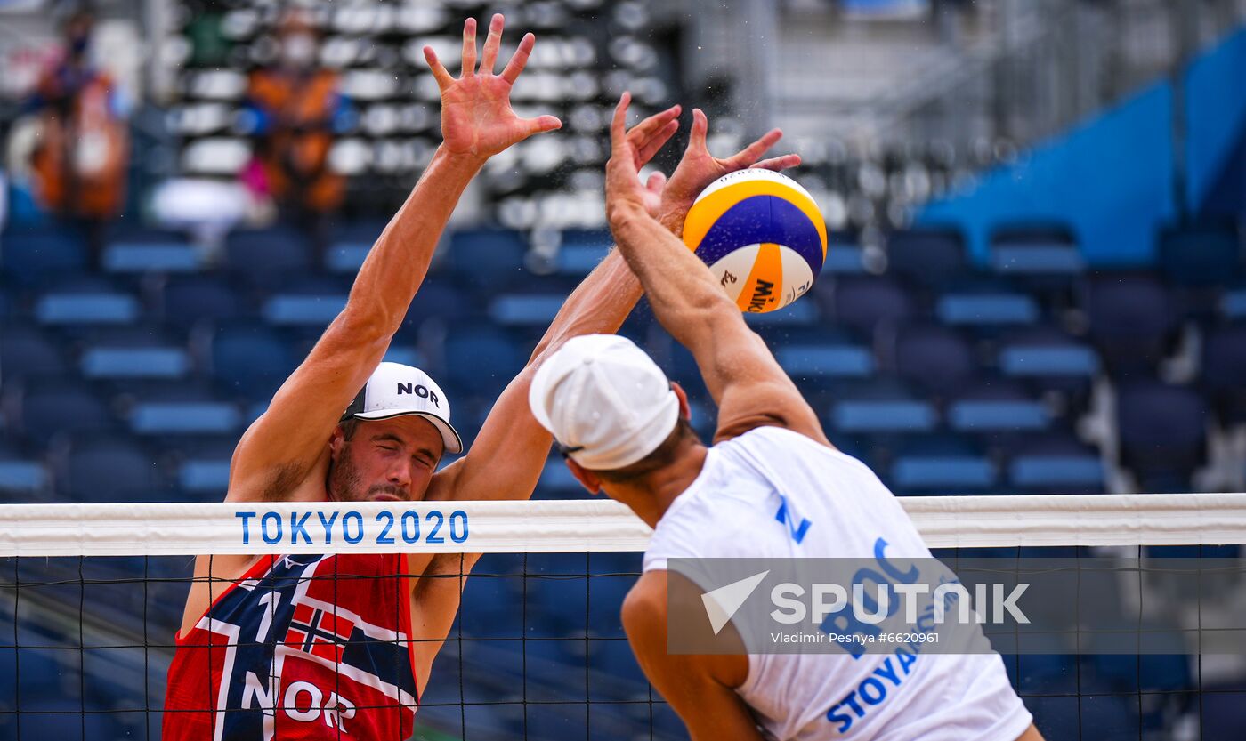 Japan Olympics 2020 Beach Volleyball Men Mol/Sorum - Krasilnikov/Stoyanovskiy