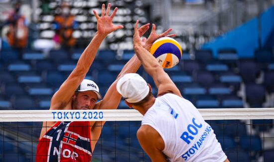 Japan Olympics 2020 Beach Volleyball Men Mol/Sorum - Krasilnikov/Stoyanovskiy
