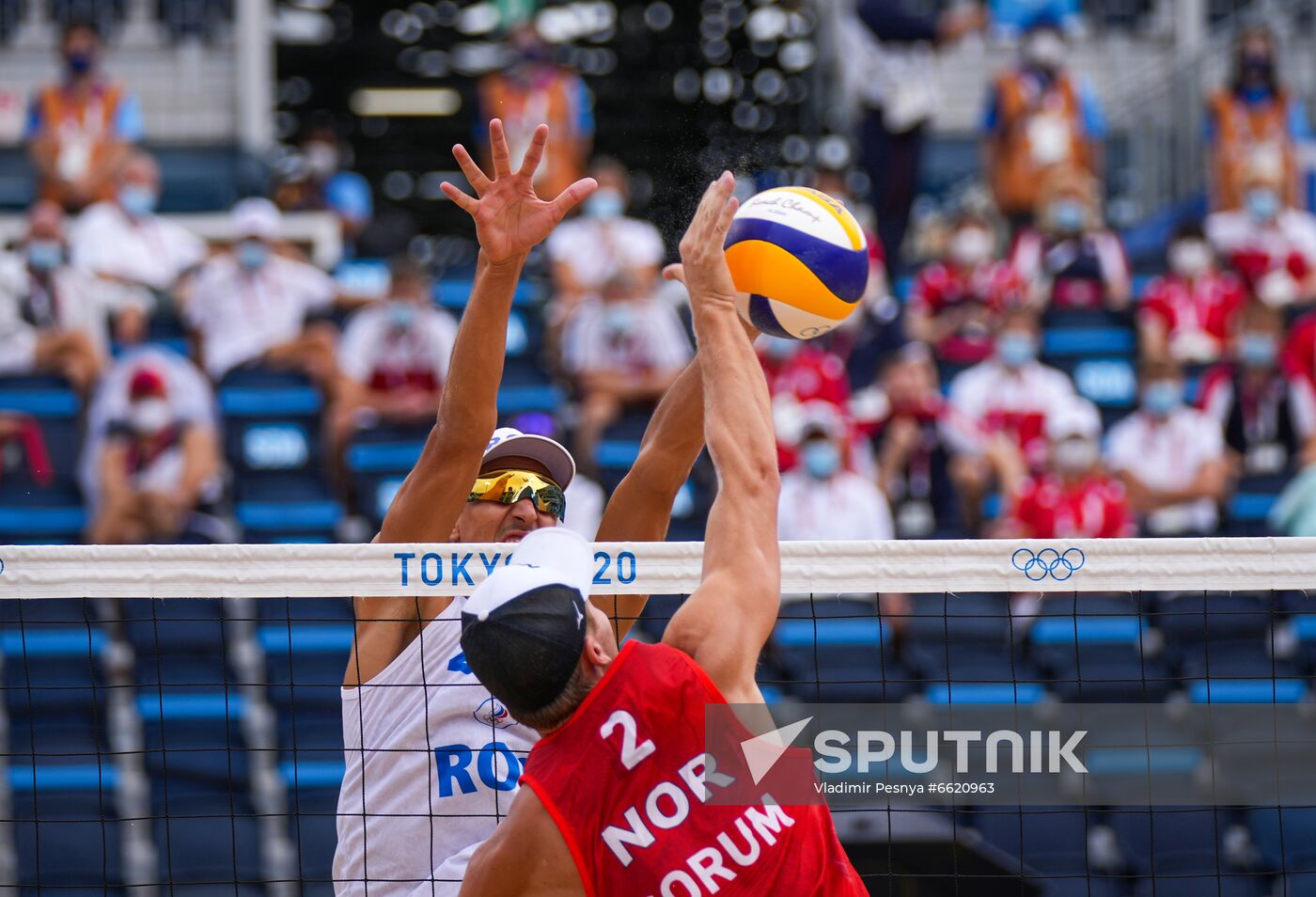 Japan Olympics 2020 Beach Volleyball Men Mol/Sorum - Krasilnikov/Stoyanovskiy