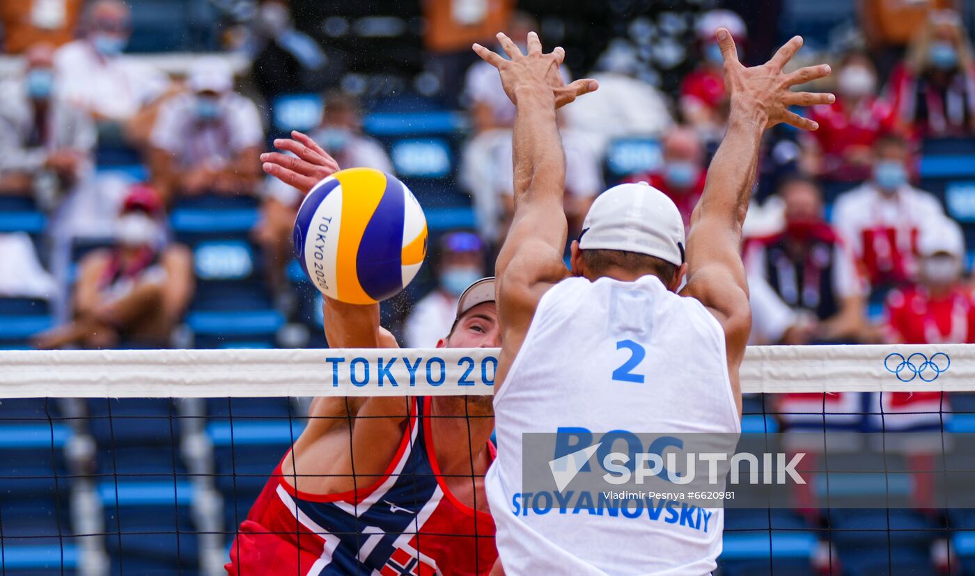 Japan Olympics 2020 Beach Volleyball Men Mol/Sorum - Krasilnikov/Stoyanovskiy