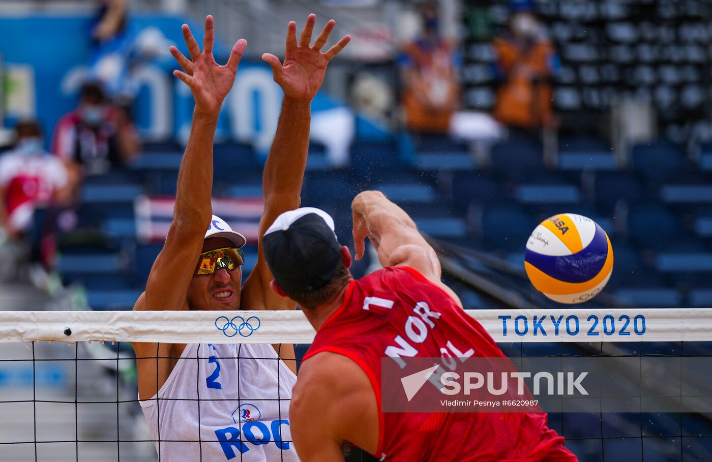 Japan Olympics 2020 Beach Volleyball Men Mol/Sorum - Krasilnikov/Stoyanovskiy
