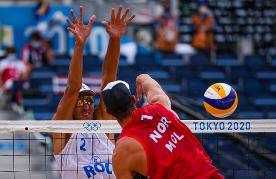 Japan Olympics 2020 Beach Volleyball Men Mol/Sorum - Krasilnikov/Stoyanovskiy