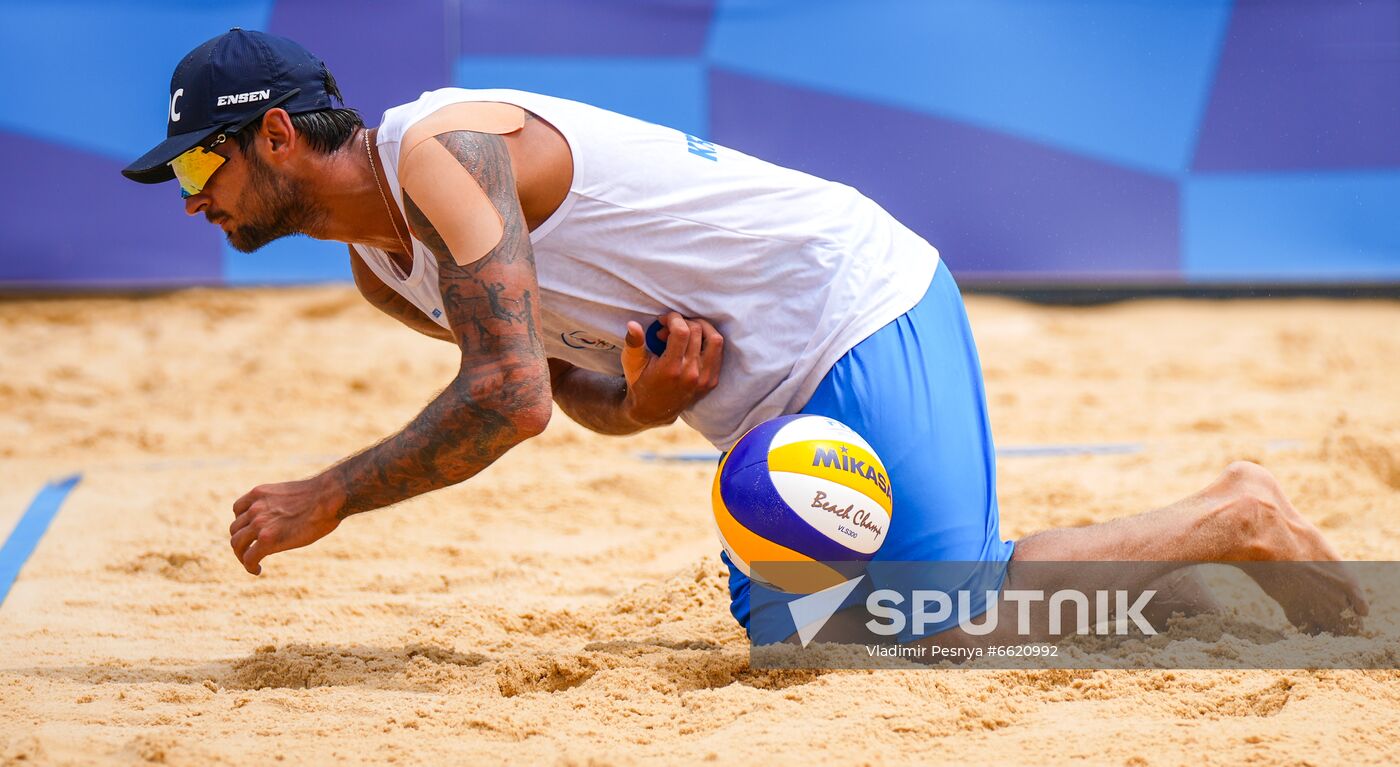 Japan Olympics 2020 Beach Volleyball Men Mol/Sorum - Krasilnikov/Stoyanovskiy