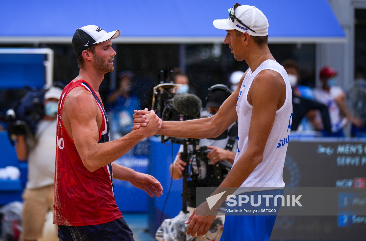 Japan Olympics 2020 Beach Volleyball Men Mol/Sorum - Krasilnikov/Stoyanovskiy