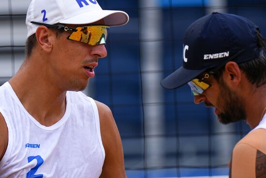 Japan Olympics 2020 Beach Volleyball Men Mol/Sorum - Krasilnikov/Stoyanovskiy