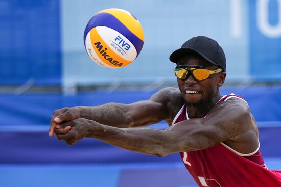 Japan Olympics 2020 Beach Volleyball Men Plavins/Tocs - Cherif/Ahmed