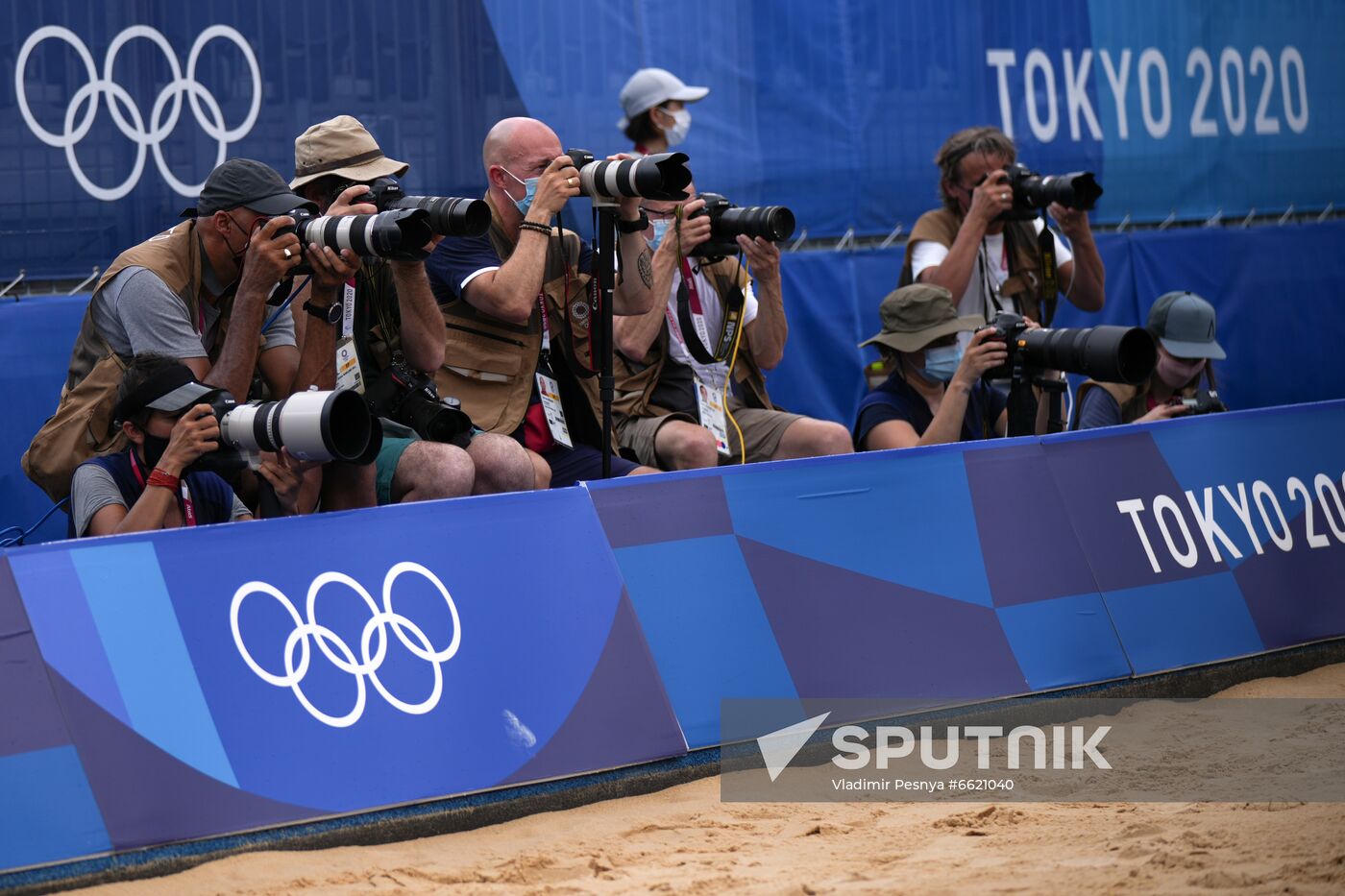 Japan Olympics 2020 Beach Volleyball Men Mol/Sorum - Krasilnikov/Stoyanovskiy