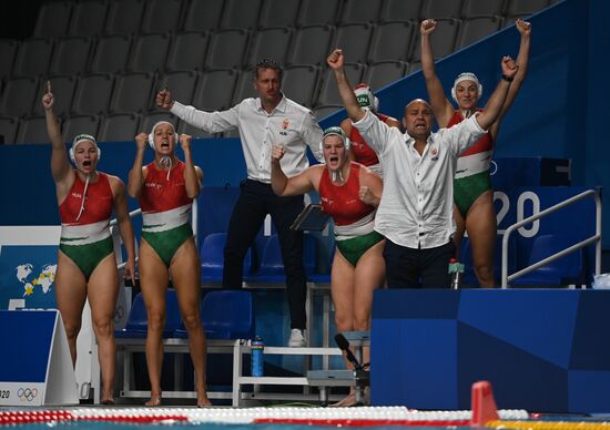 Japan Olympics 2020 Water Polo Women Hungary - ROC