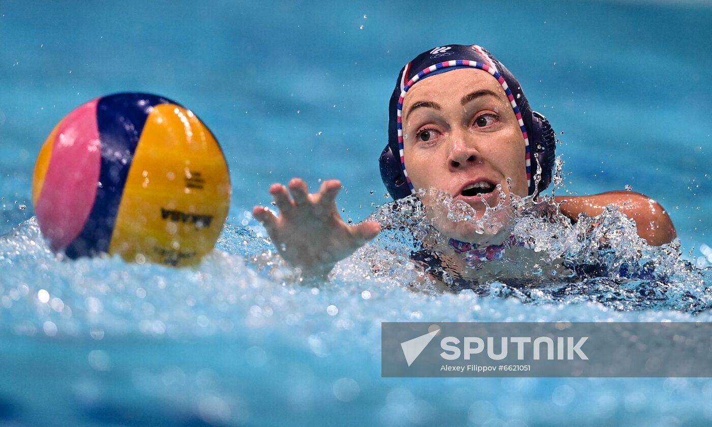 Japan Olympics 2020 Water Polo Women Hungary - ROC