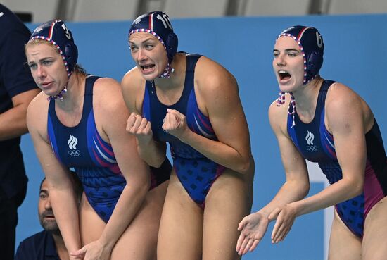 Japan Olympics 2020 Water Polo Women Hungary - ROC