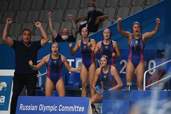 Japan Olympics 2020 Water Polo Women Hungary - ROC