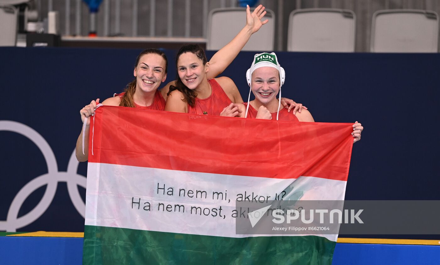 Japan Olympics 2020 Water Polo Women Hungary - ROC