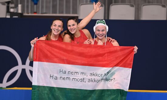 Japan Olympics 2020 Water Polo Women Hungary - ROC