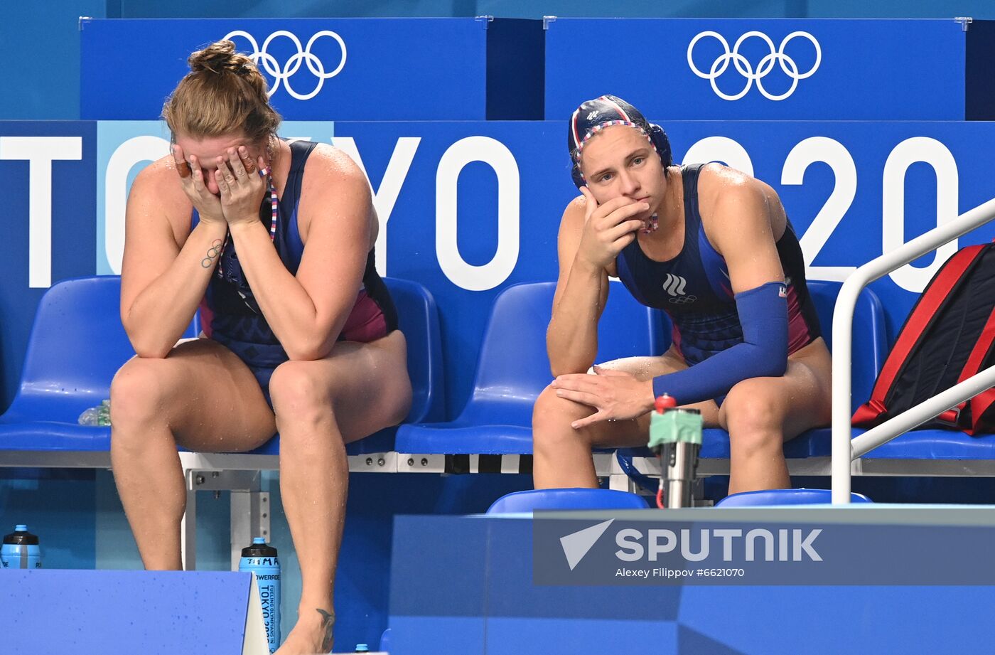 Japan Olympics 2020 Water Polo Women Hungary - ROC