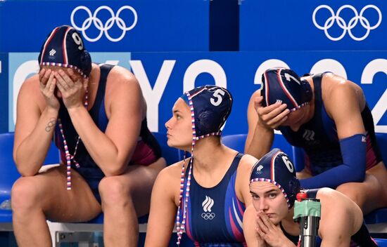 Japan Olympics 2020 Water Polo Women Hungary - ROC