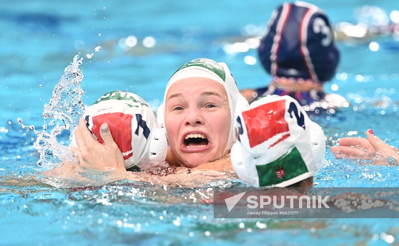 Japan Olympics 2020 Water Polo Women Hungary - ROC