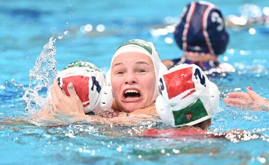 Japan Olympics 2020 Water Polo Women Hungary - ROC